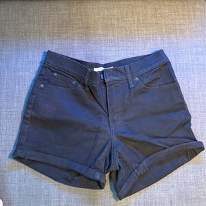 Levi's Women's black Jean Shorts